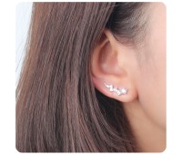 Gorgeous Shape with CZ Stone Earrings EL-3574